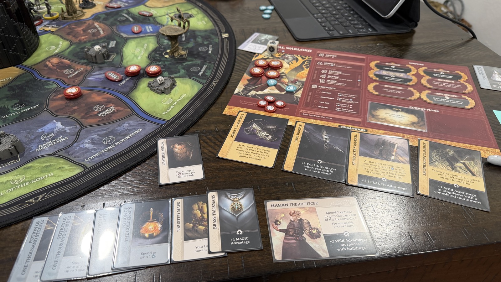 Every item, treasure and warrior funneled into one final attack
